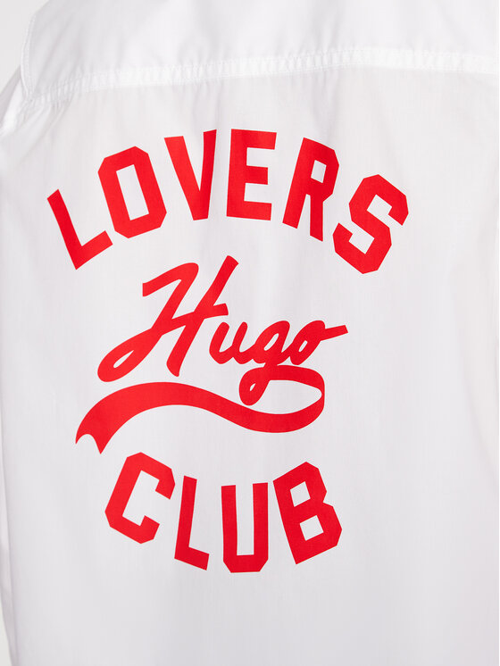 HUGO Hugo Koszula Esmeri 50467239 Biały Regular Fit