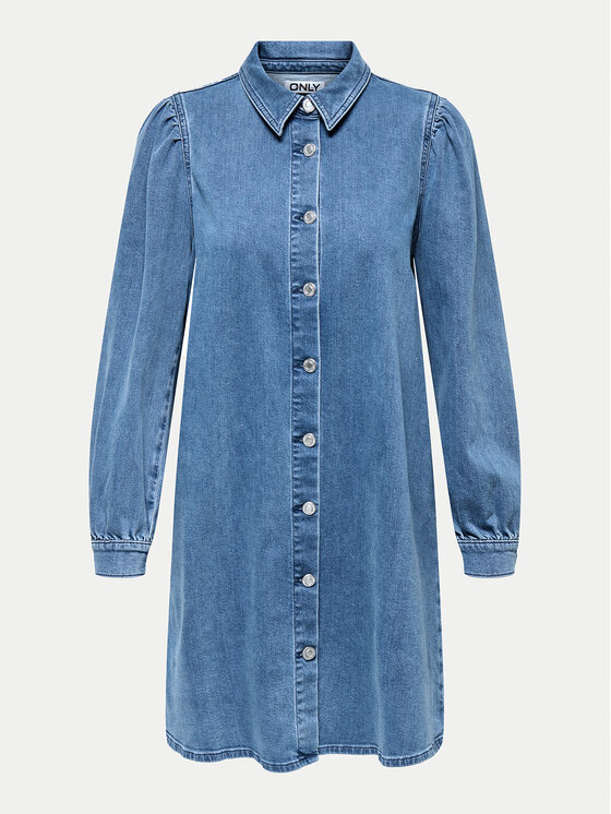 ONLY ONLY Джинсова сукня Alma 15345570 Голубий Regular Fit