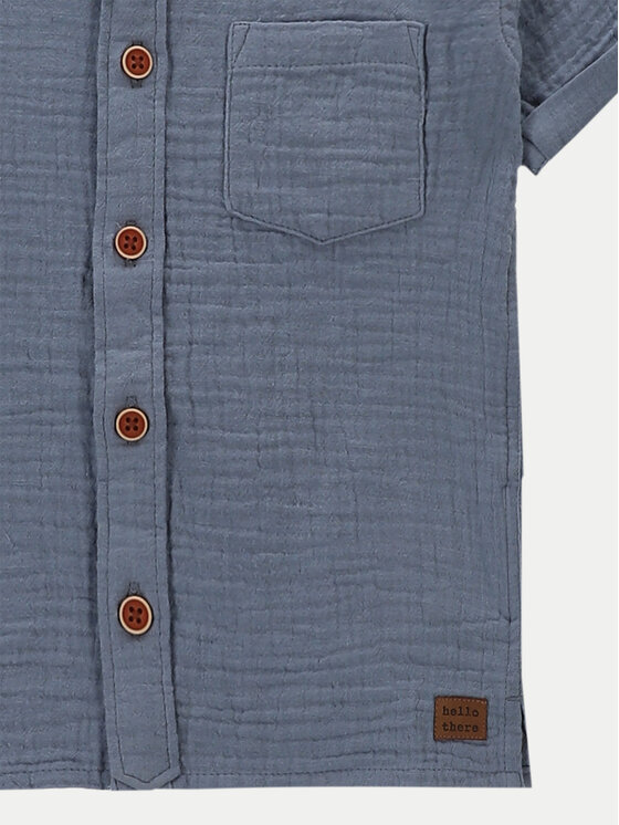 Coccodrillo Coccodrillo Koszula WC4136201UWN Niebieski Regular Fit