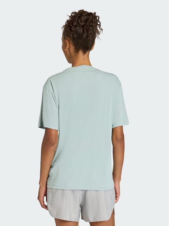 adidas adidas Koszulka techniczna 158792 Zielony Regular Fit