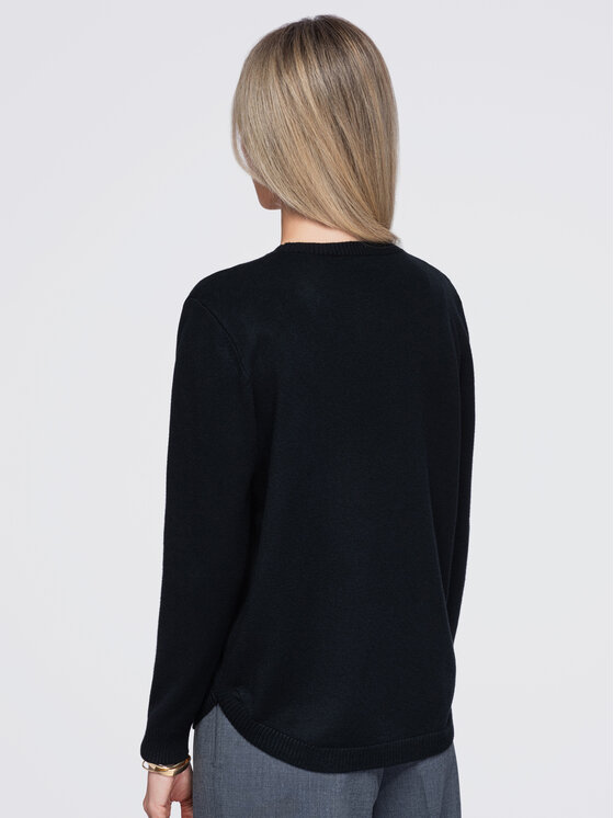 Ombre Ombre Svetr OW-SW-E0027 Černá Regular Fit