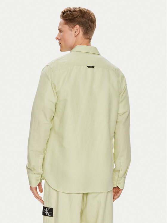 Calvin Klein Jeans Calvin Klein Jeans Camicia J30J325172 Verde Regular Fit