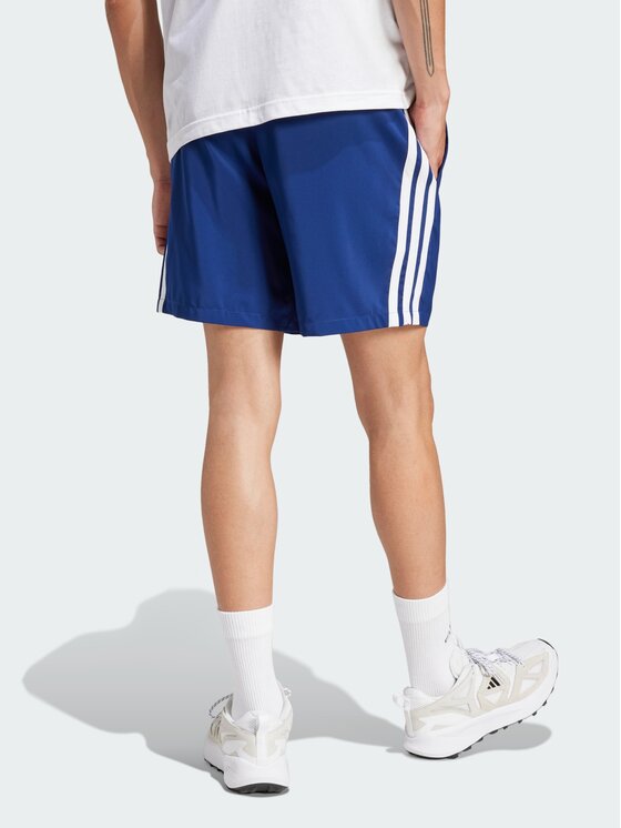 adidas adidas Szorty materiałowe 142117 Błękitny Regular Fit