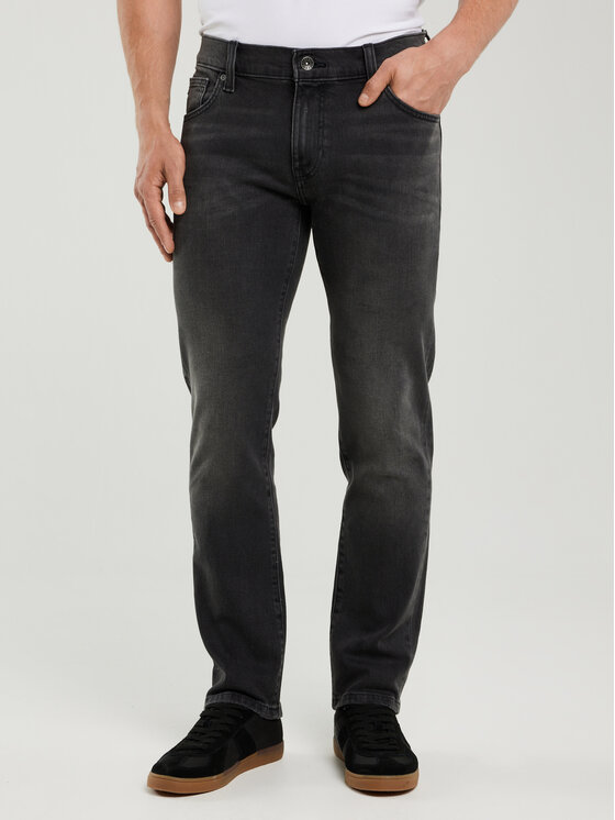 BIG STAR BIG STAR Jeansy MARTIN Czarny Slim Fit