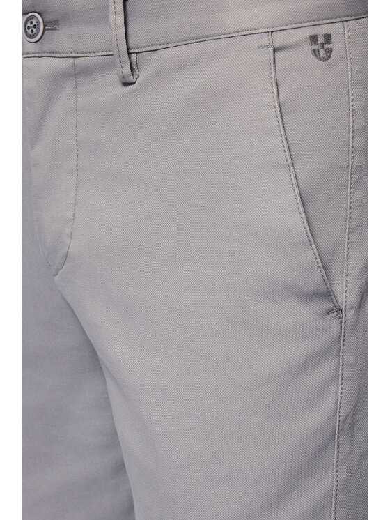 Próchnik Próchnik Chinosy PM2 SP082124000013 Szary Slim Fit
