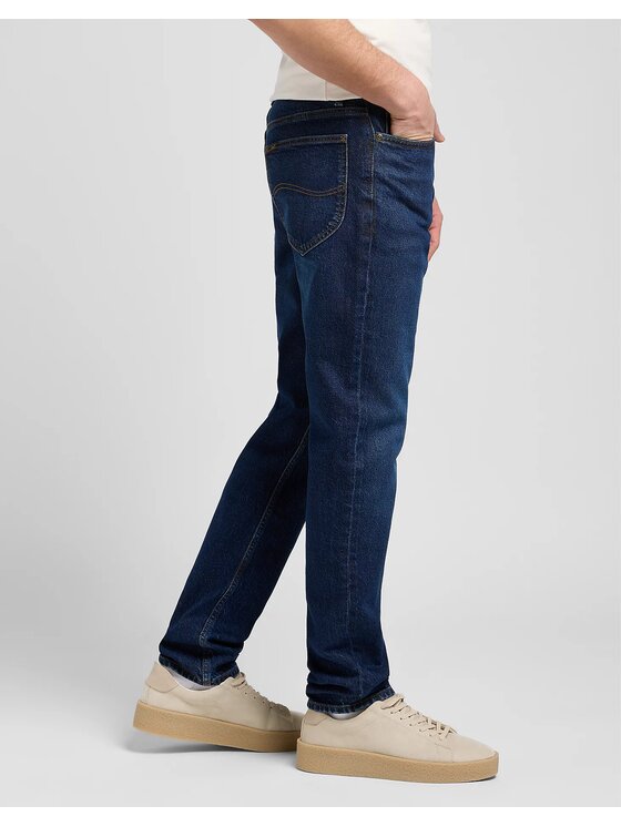 Lee Lee Jeansy AUSTIN Niebieski Slim Fit