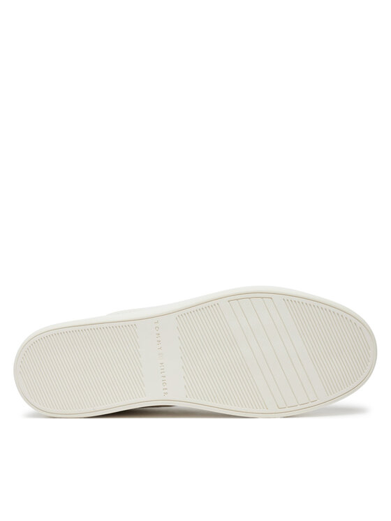 Tommy Hilfiger Tommy Hilfiger Sneakersy Essential Chic Court Sneaker FW0FW08322 Biały
