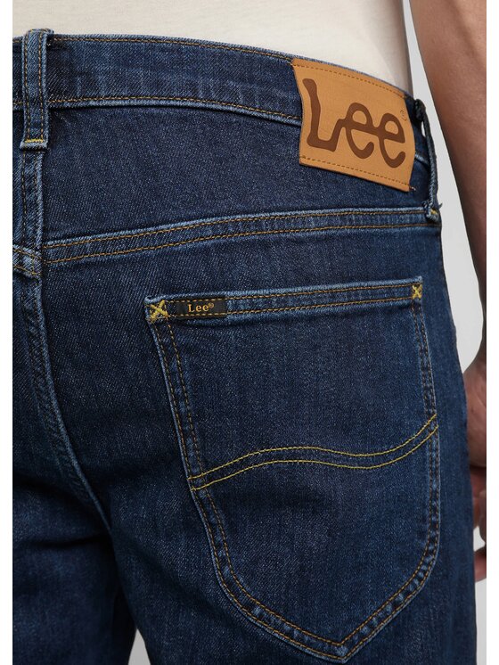 Lee Lee Jeansy DAREN ZIP FLY Niebieski Regular Fit