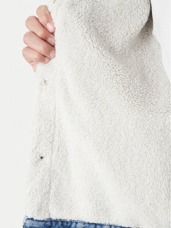 Calvin Klein Jeans Calvin Klein Jeans Džinsinė striukė 90s Sherpa LV04RD737G Mėlyna Regular Fit