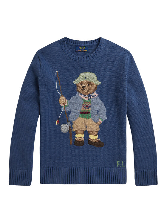 Polo Ralph Lauren Pulover 323B18571001 Bleumarin Regular Fit