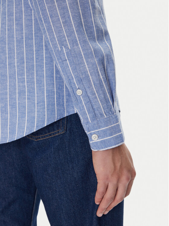 Tommy Jeans Tommy Jeans Koszula DM0DM20893 Niebieski Regular Fit