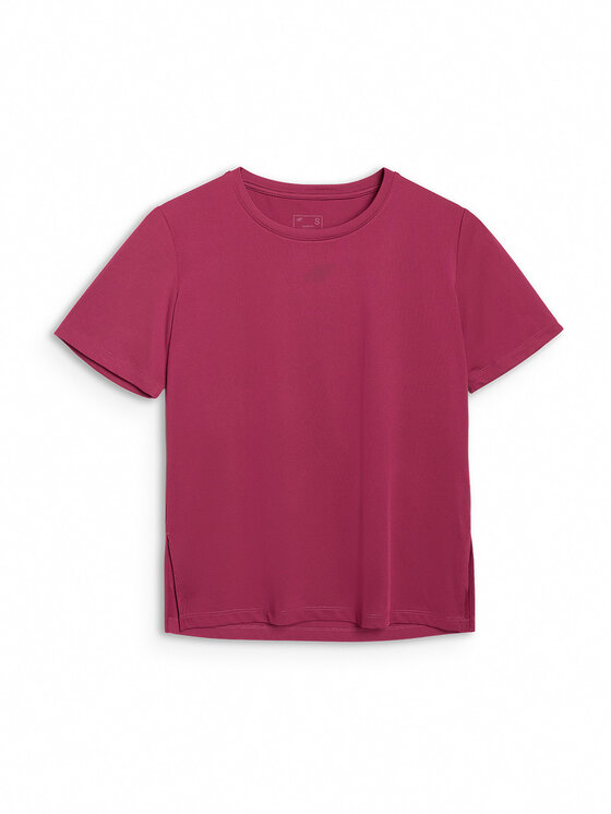 4F 4F Koszulka techniczna MULTI ACTIVE Bordowy Regular Fit