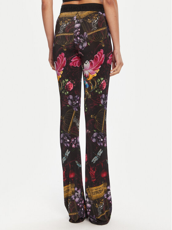 Versace Jeans Couture Versace Jeans Couture Legginsy 79HAC107 JS487 Kolorowy Flare Fit