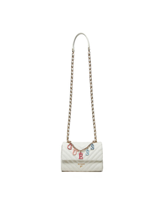 Guess Guess Дамска чанта J4YZ45 WFZL0 Бял
