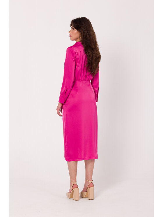 Makover Makover Vestito da giorno K172 Rosa Modern Fit