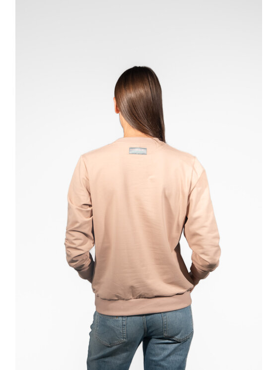 MANDRAGORA MANDRAGORA Felpa biszkopcik Beige Regular Fit