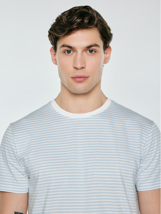 BIG STAR BIG STAR T-Shirt OLER Niebieski Basic Fit