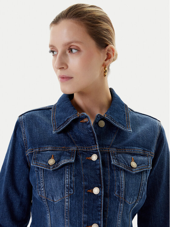 Guess Guess Farmer kabát W5YN49 D5QP4 Sötétkék Regular Fit