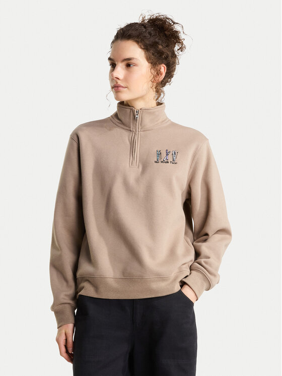 The North Face The North Face Pluus 1/4 Ski Embro NF0A8JAQ2H91 Beež Relaxed Fit