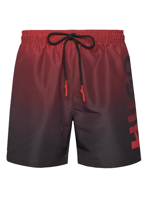 HUGO HUGO Kopalne hlače RAY 50555582 Rdeča Regular Fit