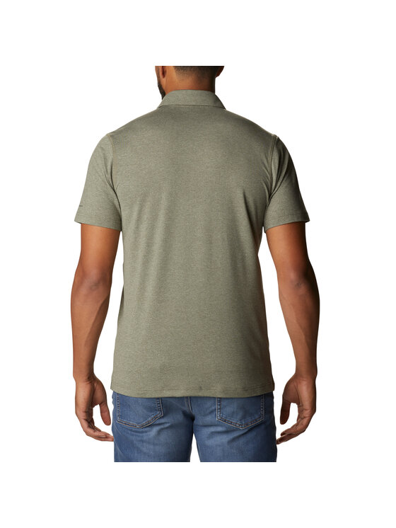 Columbia Columbia Polo Columbia Tech Trail Polo Shirt Zielony Regular Fit