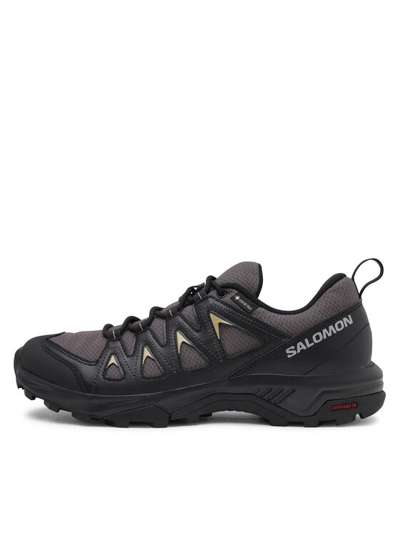 Salomon Salomon Туристически X Braze GORE-TEX L47180500 Сив