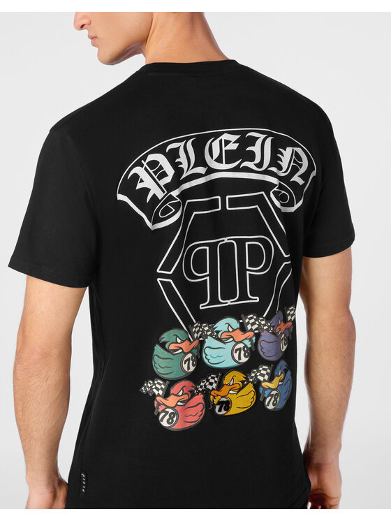 PHILIPP PLEIN PHILIPP PLEIN T-Shirt 24343 Czarny Regular Fit