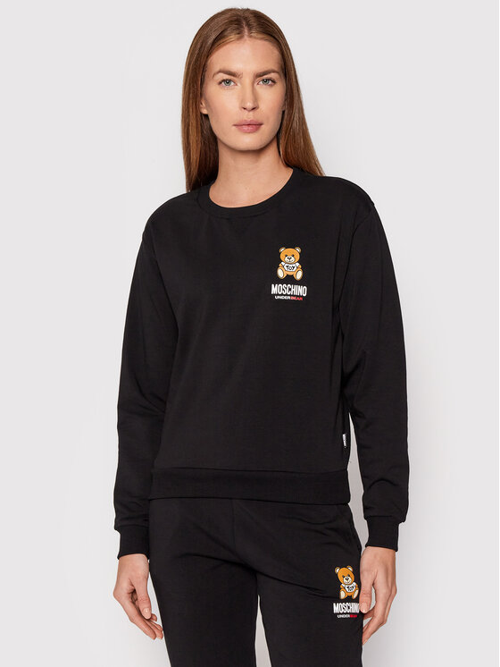 MOSCHINO Underwear & Swim Bluză 1713 9004 Negru Regular Fit 1713 imagine noua