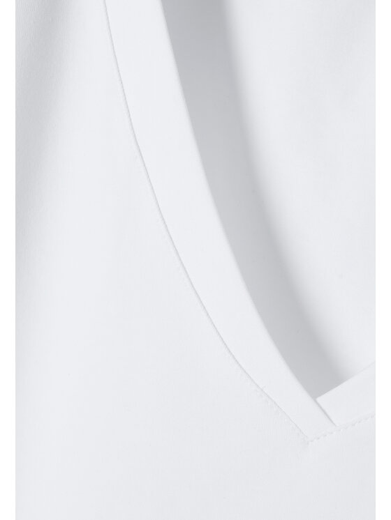 TATUUM Tatuum Bluzka RIBI Biały Fitted Fit