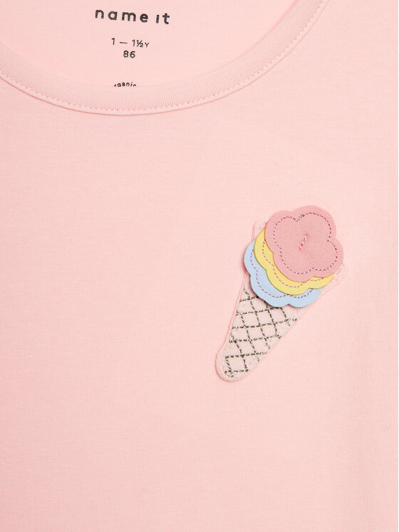 NAME IT NAME IT T-shirt Fedora 13228633 Rosa Regular Fit