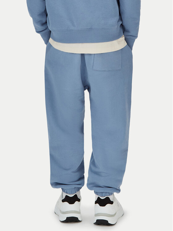 Calvin Klein Jeans Calvin Klein Jeans Teplákové kalhoty Pintuck IB0IB02605 Modrá Relaxed Fit