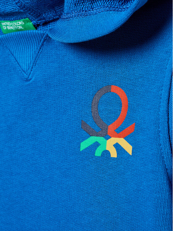 United Colors Of Benetton United Colors Of Benetton Džemperis 3J70G500R Mėlyna Regular Fit