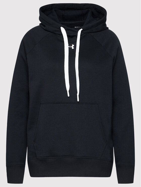 Under Armour Under Armour Bluza Rival 1356317 Czarny Regular Fit