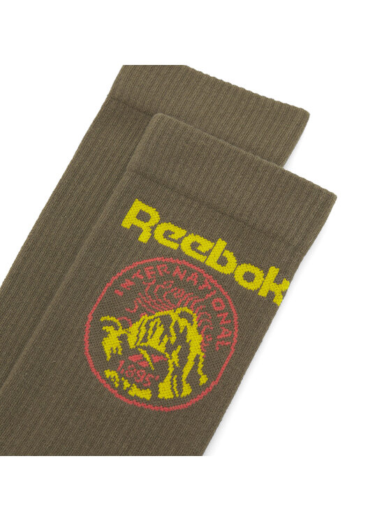 Reebok Reebok Ilgos Unisex Kojinės CL Outdoor Sock HD9946 Chaki