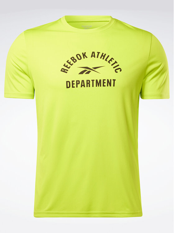Reebok Reebok T-Shirt Training Graphic T-Shirt IC7666 Żółty