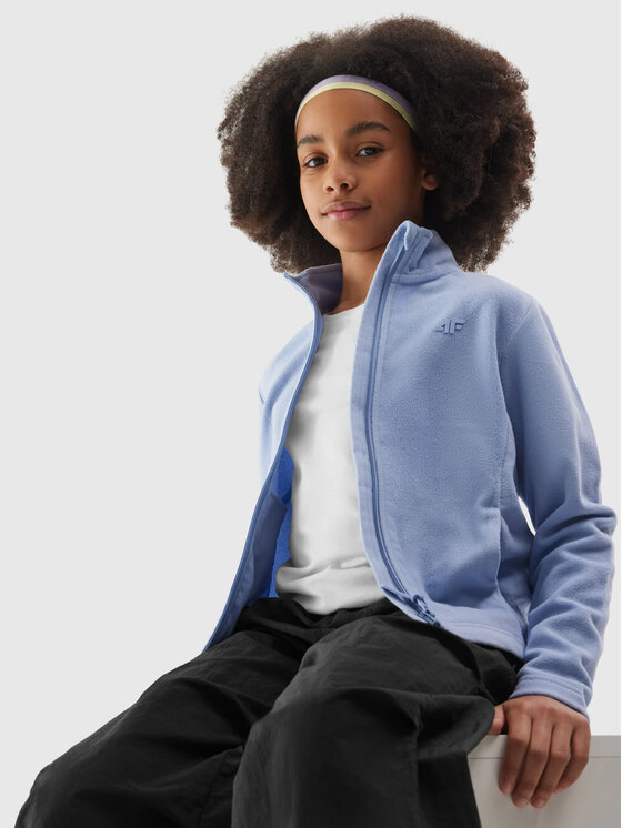 4F 4F Polar 4FJWSS24TFLEF166 Niebieski Regular Fit