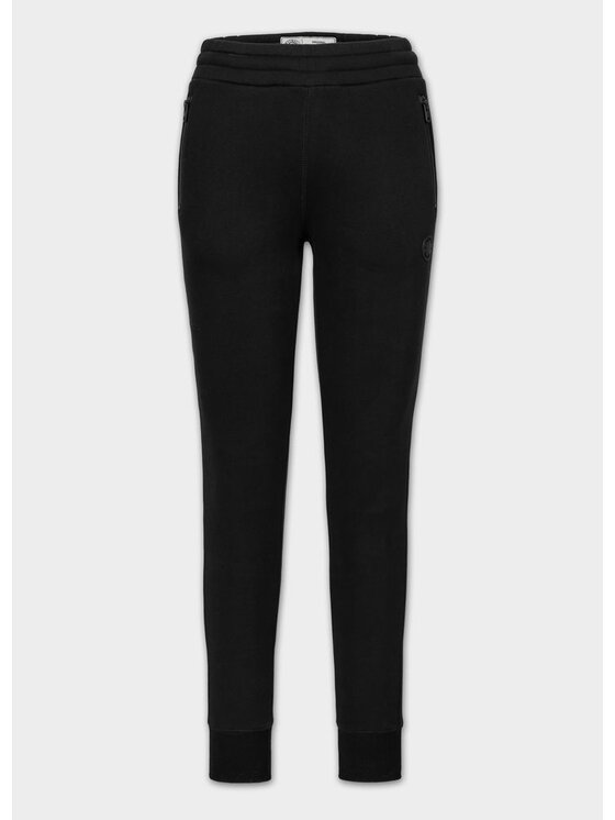 PITBULL PITBULL Spodnie dresowe NORTON Czarny Regular Fit