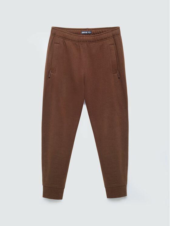 BIG STAR BIG STAR Spodnie dresowe KERSYN Brązowy Basic Fit