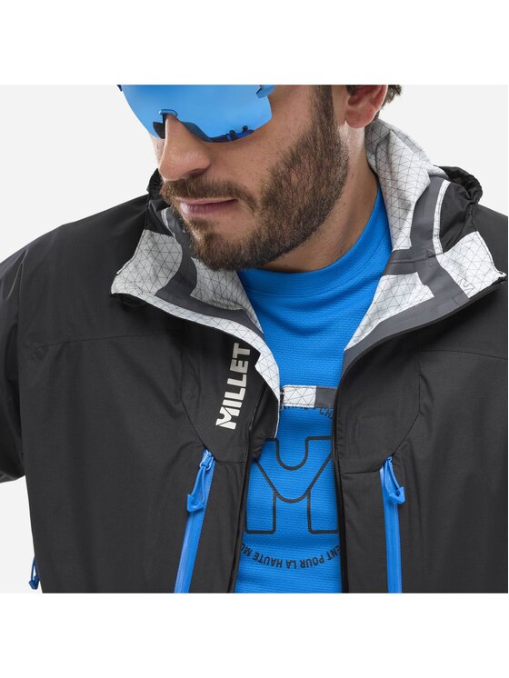 Millet Millet Kurtka przeciwdeszczowa Wanaka Light 2.5L Jkt M Czarny Active Fit