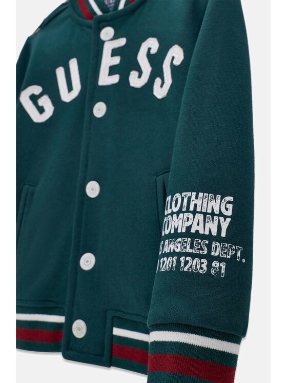 Guess Kids Guess Kids Kurtka przejściowa 184856 Zielony Classic Fit
