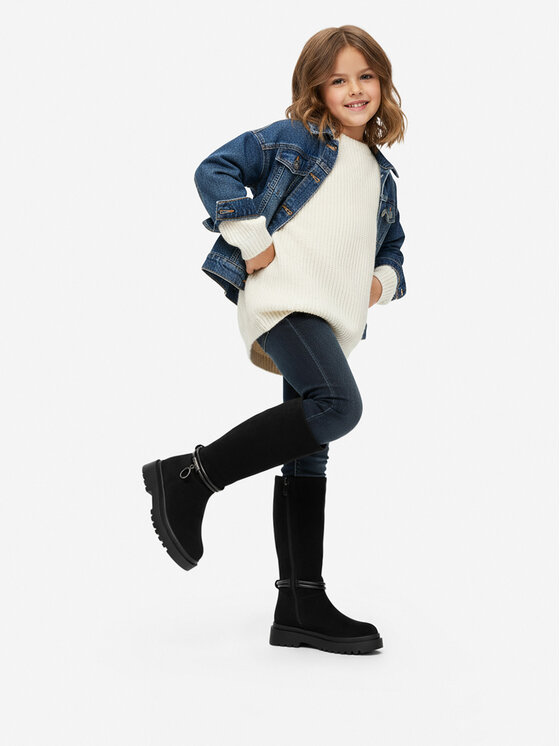 DeeZee DeeZee Čižmy CEO-CS5592-32 Čierna