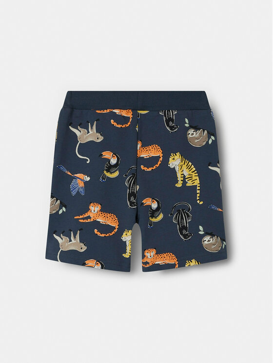 NAME IT NAME IT Спортивні шорти Ditmar 13228541 Cиній Regular Fit