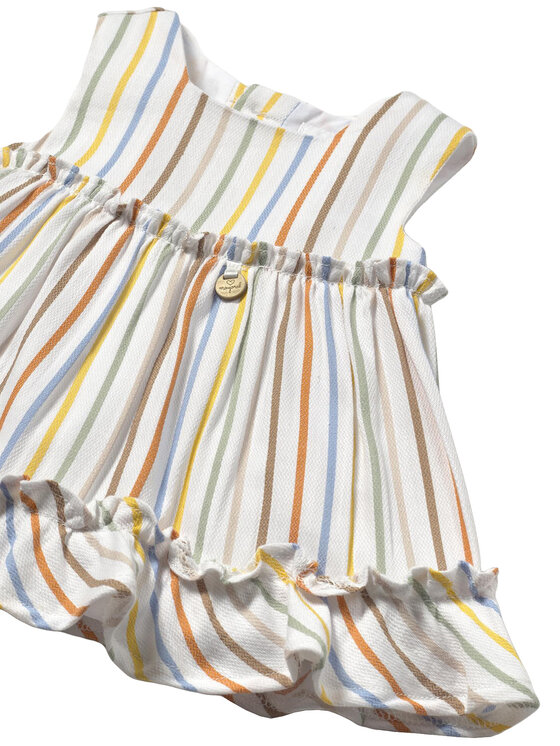 Mayoral Mayoral Rochie de vară 1844 Colorat Regular Fit