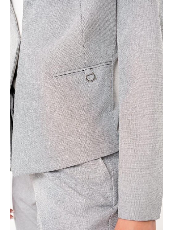 QUIOSQUE QUIOSQUE Sako SARA BLAZER Šedá Regular Fit