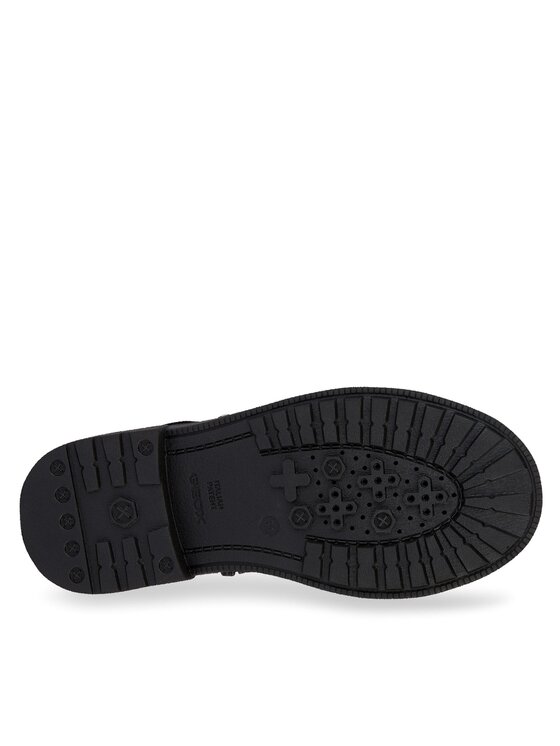 Geox Geox Botine Jr Eclair J369QK 000BU C9999 S Negru