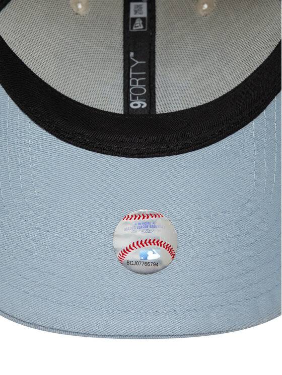 New Era New Era Kepurė su snapeliu WS Patch 9Forty New York Yankees 60595222 Smėlio