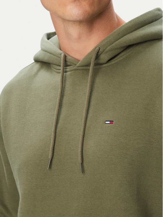 Tommy Jeans Tommy Jeans Džemperis ar kapuci DM0DM20742 Zaļš Regular Fit