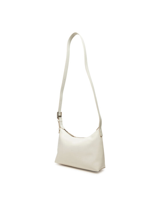 Calvin Klein Calvin Klein Torebka Hardware Strap Medium Crossbody K60K613028 Biały