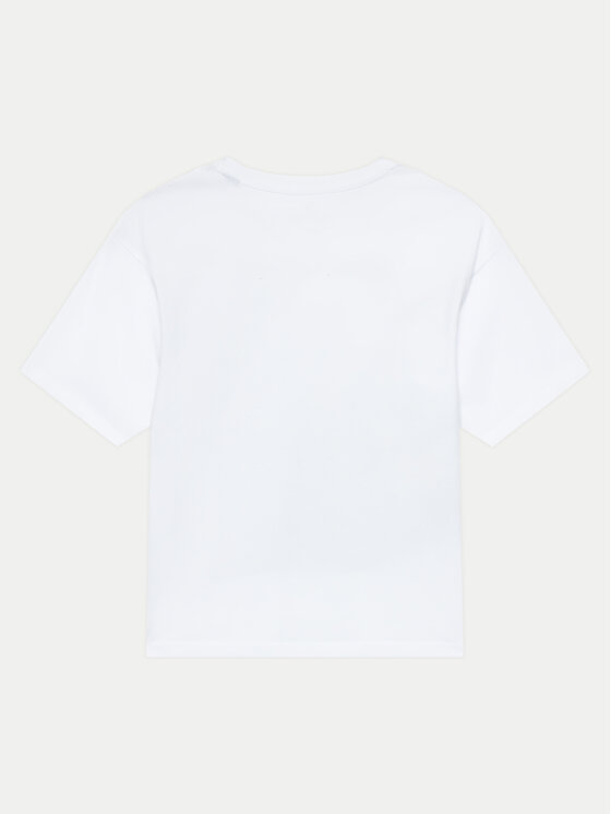 Jack&Jones Junior Jack&Jones Junior T-shirt Jcodunya 12257775 Bijela Volume Fit