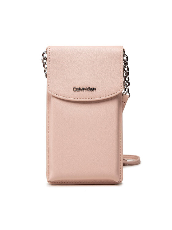 Borsetta Ck Must Phone Pouch Xbody K60K608246 Rosa...
